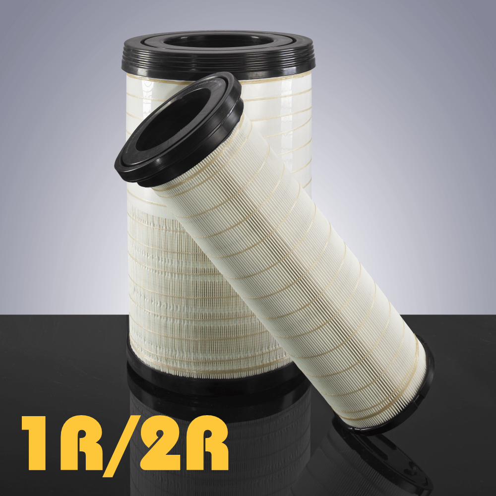 Воздушные фильтры с радиальными прокладками